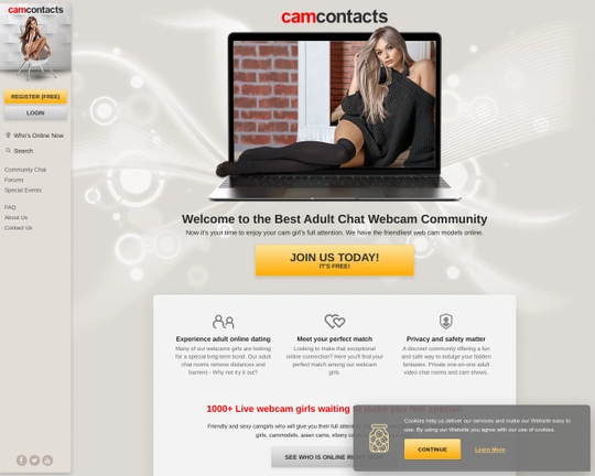 CamContacts.com