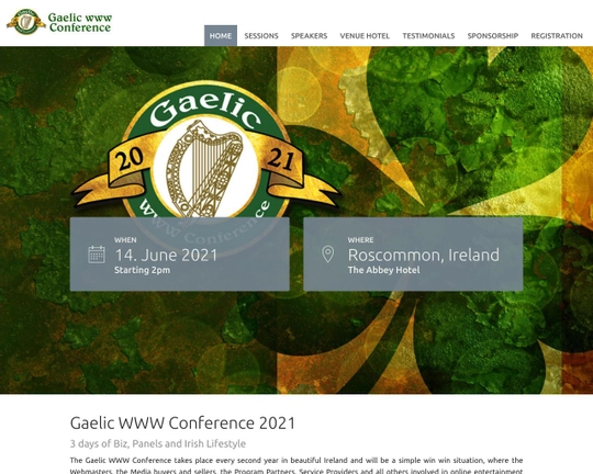 Gaelic www Conference