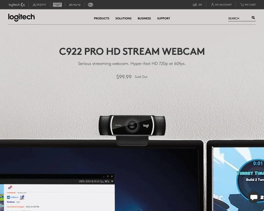 Logitech C922 Pro Stream