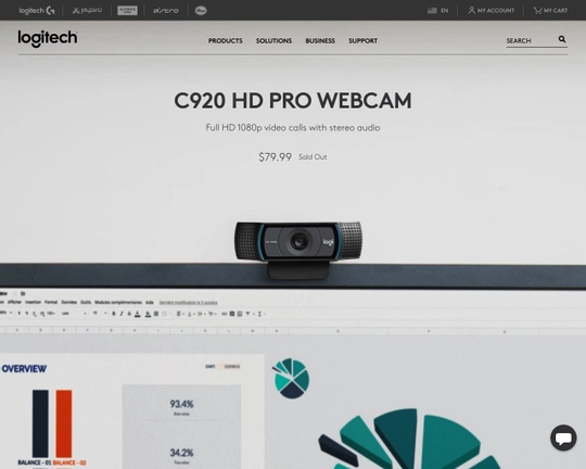 Logitech HD Pro Webcam C920